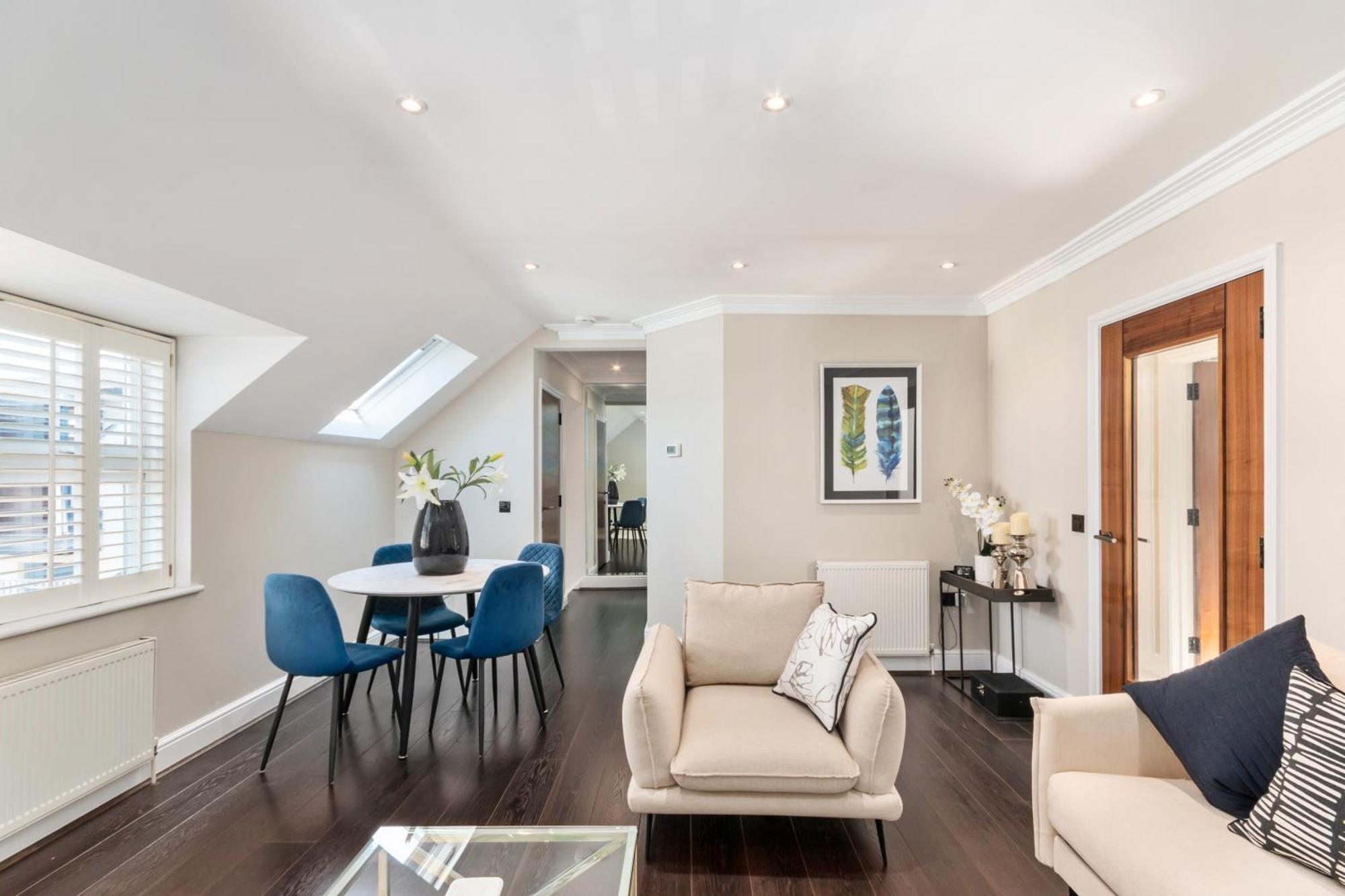 Apartament Weybridge - 2 Bed - Parking Zewnętrze zdjęcie